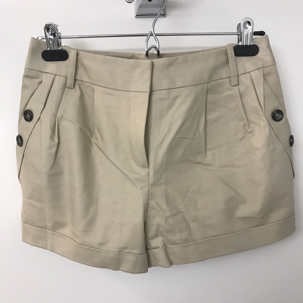 Forever 21 Pleated Khaki Shorts